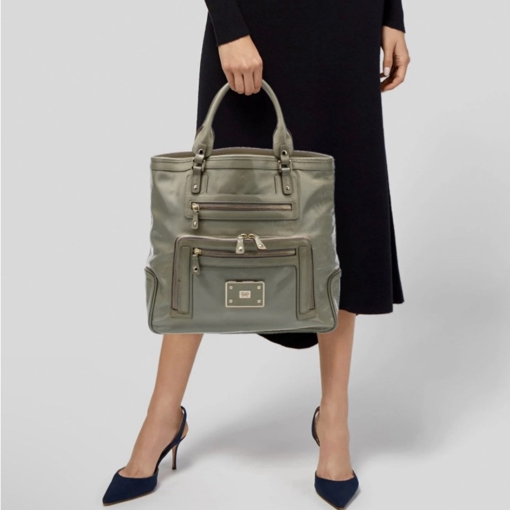 Anya Hindmarch leather/suede